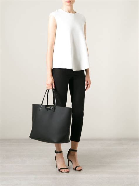 givenchy black antigona bag sale|Givenchy antigona shopper tote.